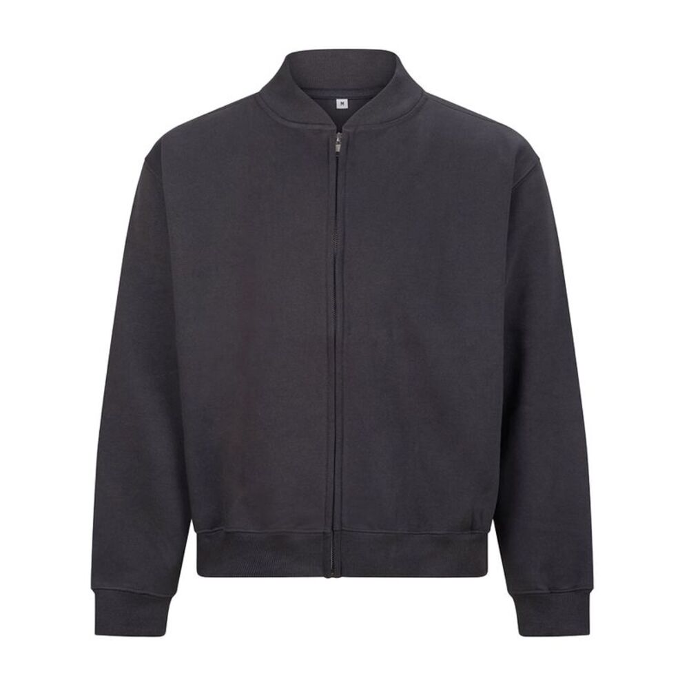 Awdis Unisex Adult Signature Heavyweight Sweat Jacket / Solid Charcoal